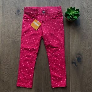 Pink Polka Dot Gymboree Jeans Pants